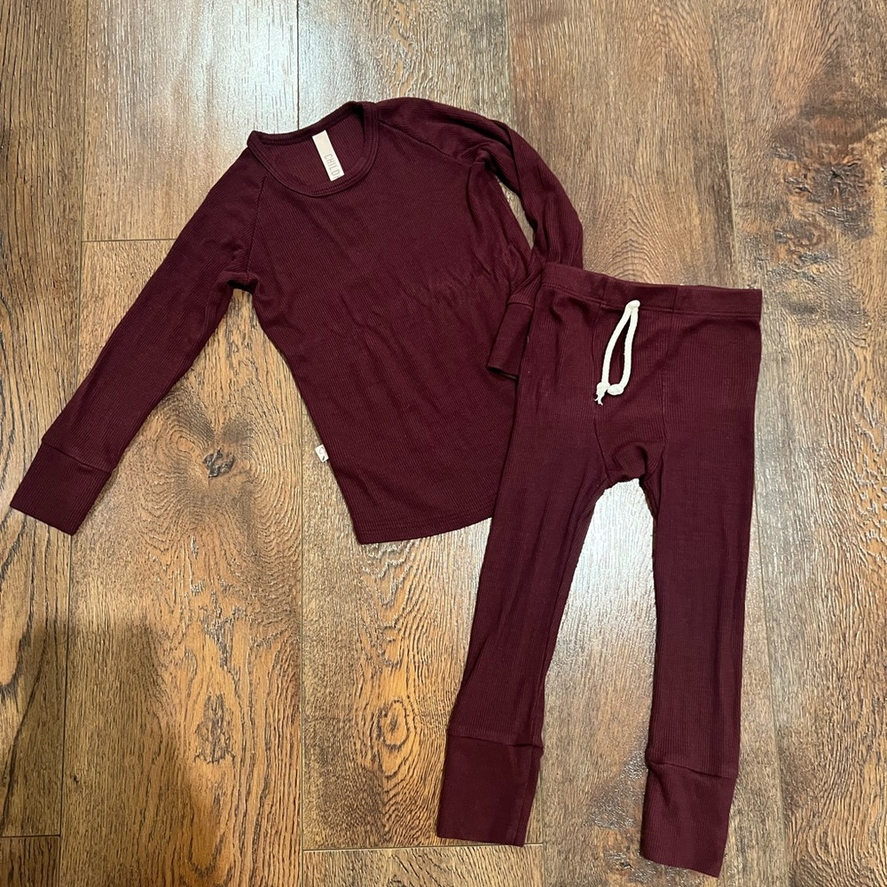 Childhoods clothing rib knit set